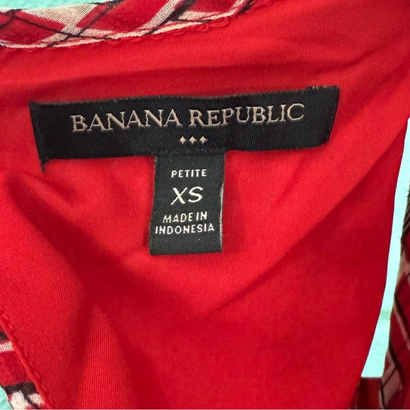 Banana Republic Women's Pleated Tie Waist Tank XS - Picture 6 of 6